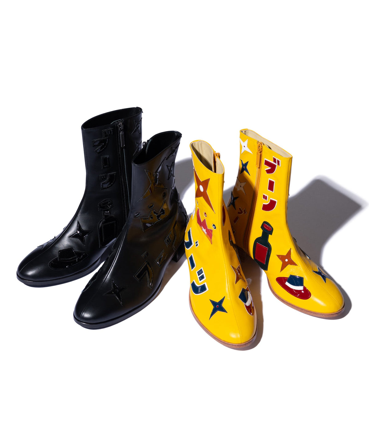Kiyoshiro Imawano 55th Anniversary - Patch Boots - product detail