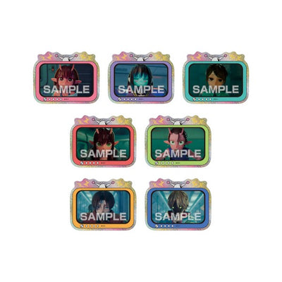 Milky Subway Chara Cut Sticker Gum designs, group 3