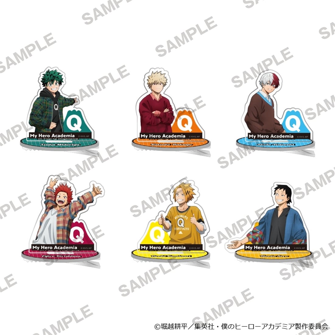 My Hero Academia Fuji-Q Highland Character Hair Clip, Izuku Midoriya, official product view 2