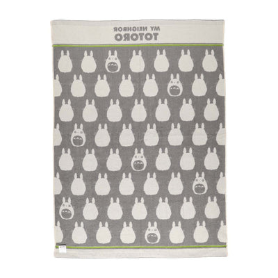 My Neighbor Totoro Silhouette Cotton Nap Blanket - official view 3