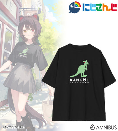 Inui Toko Nijisanji x KANGOL Oversized T-Shirt, official product view 1