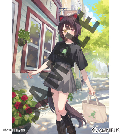 Inui Toko Nijisanji x KANGOL Oversized T-Shirt, official product view 5
