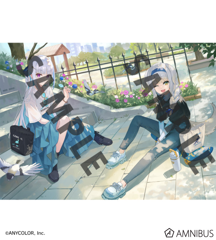 Shioriha Ruri Nijisanji x KANGOL tote bag, official view 4