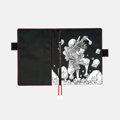 One Piece A5 - Straw Hat Luffy Black Planner Cover - official product view 2