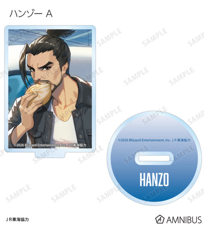 Overwatch 2 Travel Ver. Trading Acrylic Stands Complete Set Of 15 Types - official product view 7
