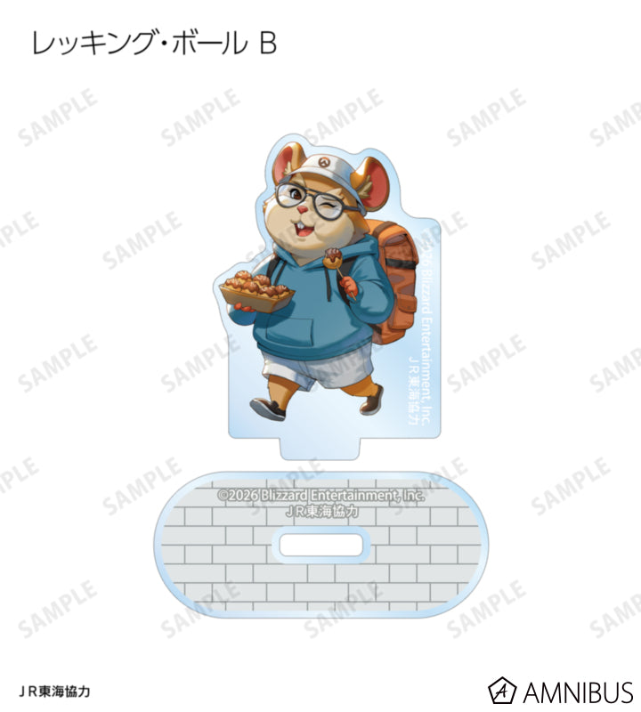 Overwatch 2 Travel Ver. Trading Acrylic Stands Complete Set Of 15 Types - official product view 16