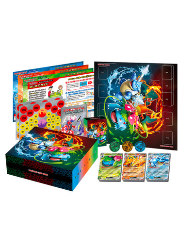 Pokemon Card Game Scarlet & Violet Special Deck Set EX - Venusaur Charizard Blastoise