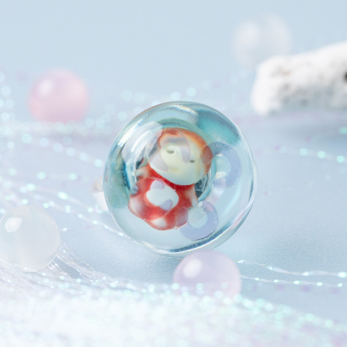 Ponyo Inside a Jellyfish Adjustable Ring - official view 2
