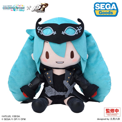 Project SEKAI Fuwapuchi Hatsune Miku Persona 5 The Royal L plush - official product view 1