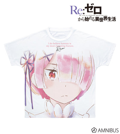 Re:Zero Ram Clothing T-shirts official product view 1
