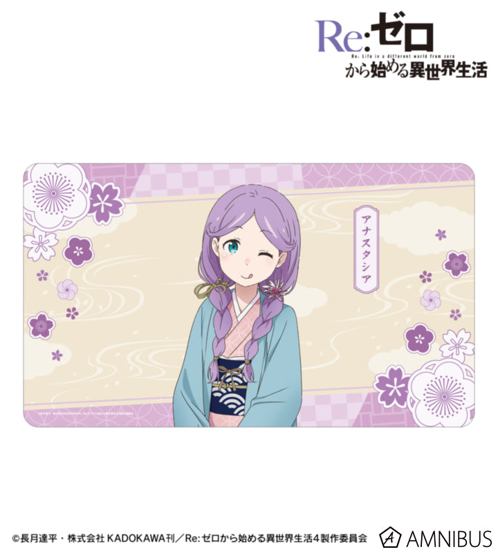 Re:Zero Anastasia Hoshin Desk Mat official product view 1