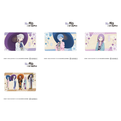Re:Zero Starting Life in Another World Newly Illustrated Japanese Umbrella Wasou Ver. - Multi Desk Mat (4 Types) - all offered designs