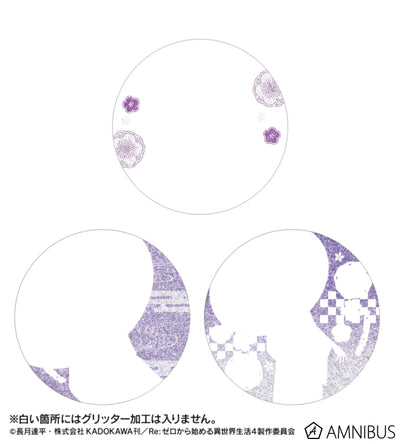 Re:Zero Japanese Umbrella Wasou Badges / Magnets official product view 17