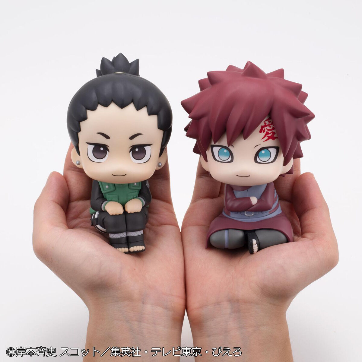 Naruto Rukappu (Look Up) - Shikamaru Nara Nikotto Ver. & Gaara Nikotto Ver. Figure Set - Official View 2