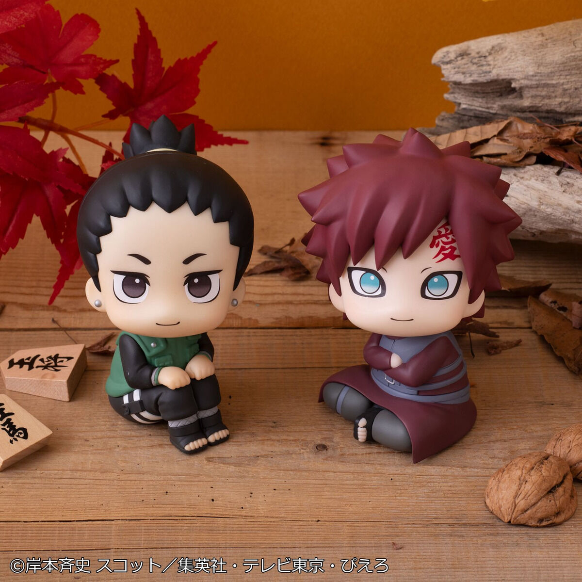 Naruto Rukappu (Look Up) - Shikamaru Nara Nikotto Ver. & Gaara Nikotto Ver. Figure Set - Official View 28