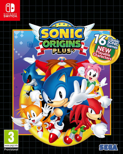 Sonic Origins Plus Nintendo Switch English Version - packaging