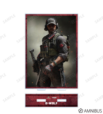 Delta Force D-Wolf BIG Acrylic Stands (14 Types) official view 2