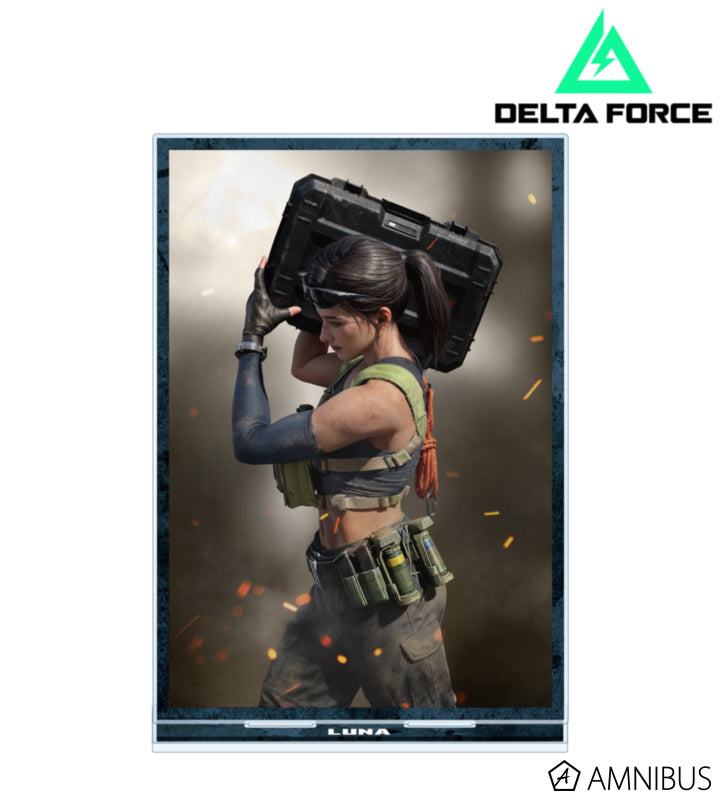 Delta Force Luna BIG Acrylic Stands (14 Types) official view 1