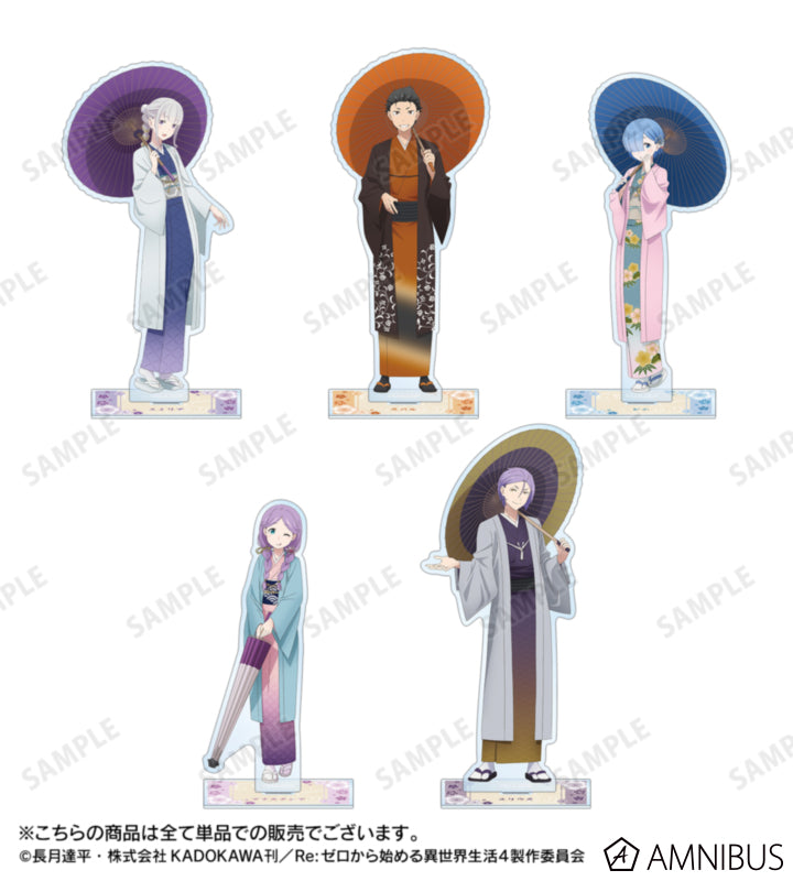 Re:Zero Subaru Natsuki Stands official product view 3