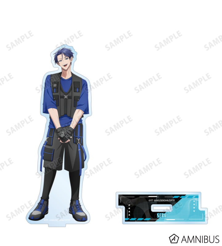 The Daily Life of a Part-Time Torturer Sero Newly Illustrated Tactical Fashion Ver. BIG Acrylic Stand official view 2