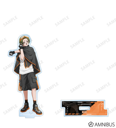 The Daily Life of a Part-Time Torturer Mike Newly Illustrated Tactical Fashion Ver. BIG Acrylic Stand official view 2