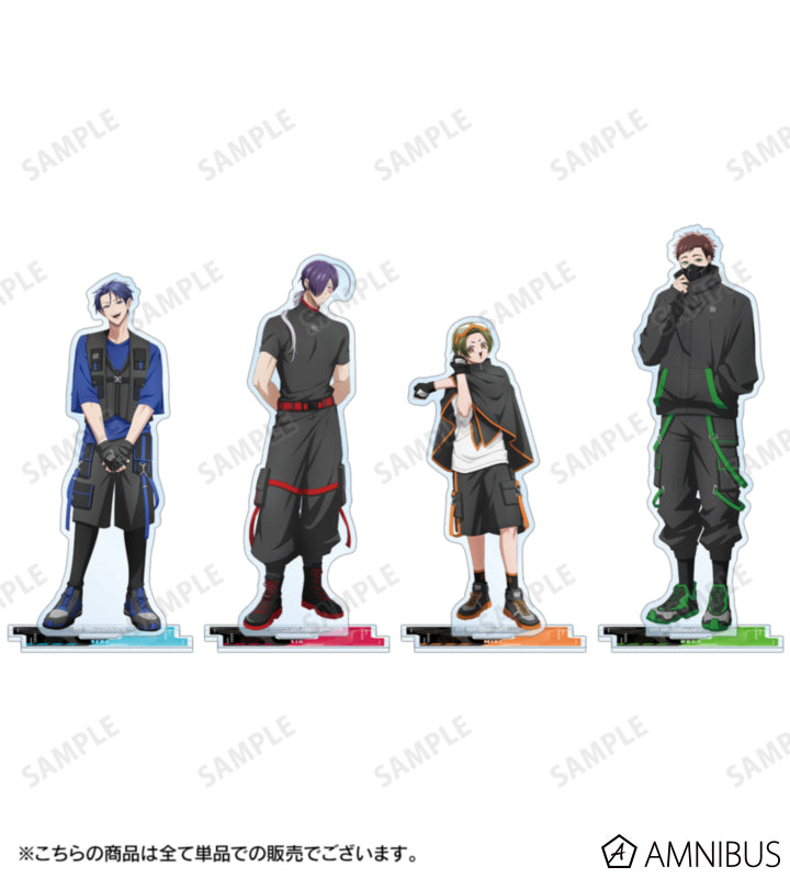 The Daily Life of a Part-Time Torturer Hugh Newly Illustrated Tactical Fashion Ver. BIG Acrylic Stand official view 4