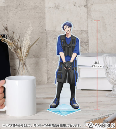 The Daily Life of a Part-Time Torturer Hugh Newly Illustrated Tactical Fashion Ver. Extra-Large Acrylic Stand official view 3
