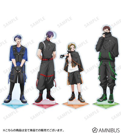 The Daily Life of a Part-Time Torturer Hugh Newly Illustrated Tactical Fashion Ver. Extra-Large Acrylic Stand official view 4
