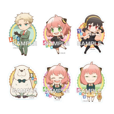 SPY x FAMILY Chara Cut Sticker Gum designs, group 3