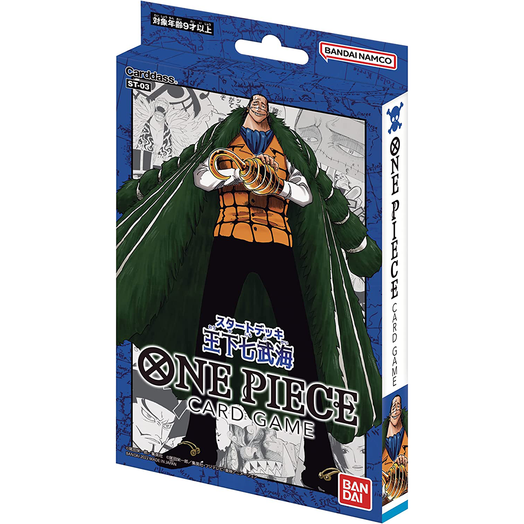 One Piece Card Game Start Deck The Seven Warlords of The Sea ST-03