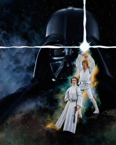 Star Wars S.H.Figuarts - Darth Vader (A New Hope) Movie Poster Color Ver. Figure [Pre-Order Apr 2027] - official photo 5