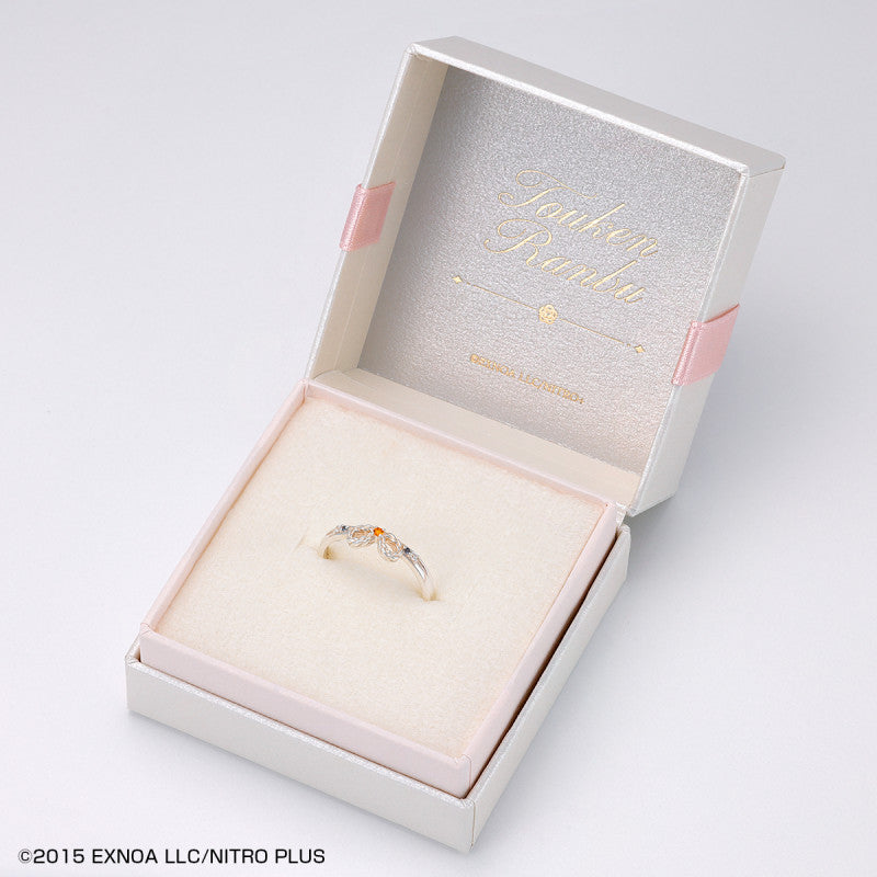 Touken Ranbu Online Shokudaikiri Mitsutada silver ring, ring in original box